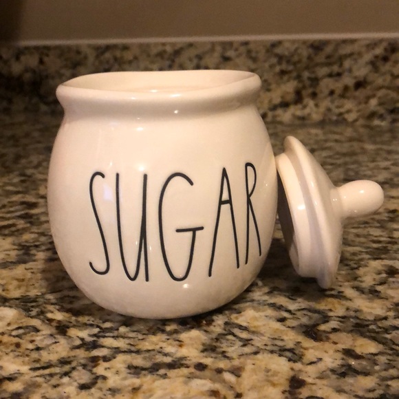 Rae Dunn CREAM and SUGAR set - Picture 4 of 6